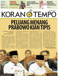 Cover Koran Tempo - Edisi 2014-08-07