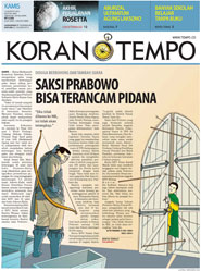 Cover Koran Tempo - Edisi 2014-08-14