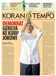 Cover Koran Tempo - Edisi 2014-08-25