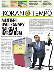 Cover Koran Tempo - Edisi 2014-08-27