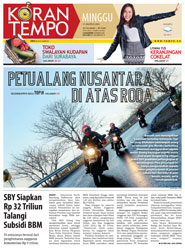 Cover Koran Tempo - Edisi 2014-08-31