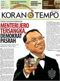 Cover Koran Tempo - Edisi 2014-09-03