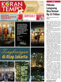 Cover Koran Tempo - Edisi 2014-09-14