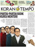 Cover Koran Tempo - Edisi 2014-09-16