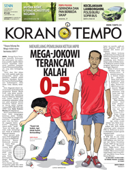Cover Koran Tempo - Edisi 2014-10-06