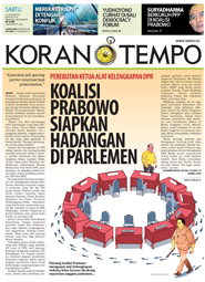 Cover Koran Tempo - Edisi 2014-10-11