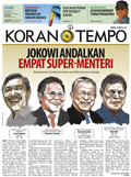 Cover Koran Tempo - Edisi 2014-10-16