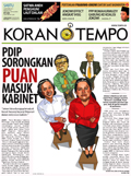 Cover Koran Tempo - Edisi 2014-10-18