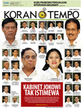 Cover Koran Tempo - Edisi 2014-10-27