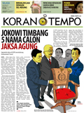 Cover Koran Tempo - Edisi 2014-10-28