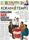 Cover Koran Tempo - Edisi 2014-10-30