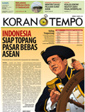 Cover Koran Tempo - Edisi 2014-11-13