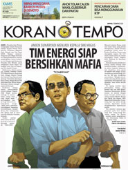 Cover Koran Tempo - Edisi 2014-11-20