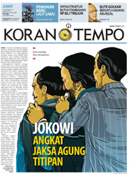 Cover Koran Tempo - Edisi 2014-11-21