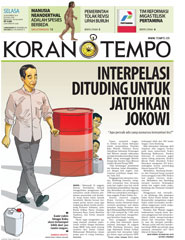 Cover Koran Tempo - Edisi 2014-11-25