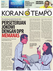 Cover Koran Tempo - Edisi 2014-11-26