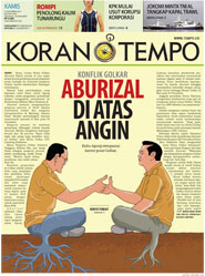 Cover Koran Tempo - Edisi 2014-11-27