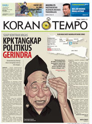 Cover Koran Tempo - Edisi 2014-12-03