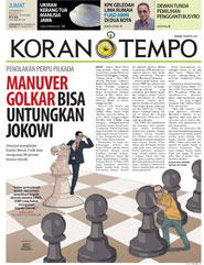 Cover Koran Tempo - Edisi 2014-12-05