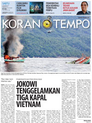 Cover Koran Tempo - Edisi 2014-12-06
