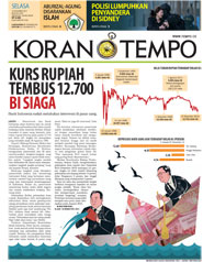 Cover Koran Tempo - Edisi 2014-12-16