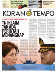 Cover Koran Tempo - Edisi 2014-12-20