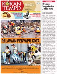 Cover Koran Tempo - Edisi 2014-12-21