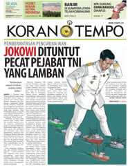 Cover Koran Tempo - Edisi 2014-12-23