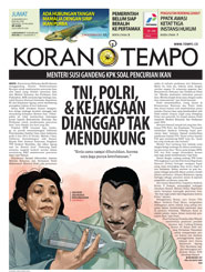 Cover Koran Tempo - Edisi 2014-12-26