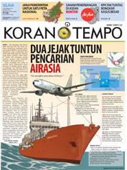 Cover Koran Tempo - Edisi 2014-12-30