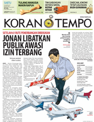 Cover Koran Tempo - Edisi 2015-01-10