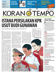 Cover Koran Tempo - Edisi 2015-01-12
