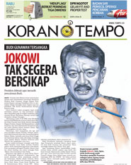 Cover Koran Tempo - Edisi 2015-01-14