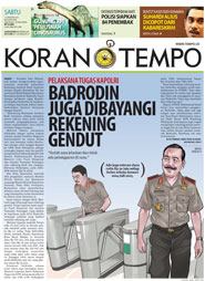 Cover Koran Tempo - Edisi 2015-01-17