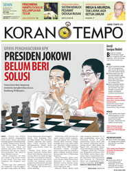 Cover Koran Tempo - Edisi 2015-01-26