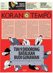 Cover Koran Tempo - Edisi 2015-01-28
