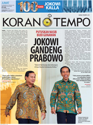Cover Koran Tempo - Edisi 2015-01-30
