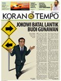 Cover Koran Tempo - Edisi 2015-02-04
