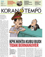 Cover Koran Tempo - Edisi 2015-02-09