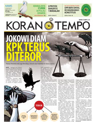 Cover Koran Tempo - Edisi 2015-02-12