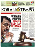 Cover Koran Tempo - Edisi 2015-02-16