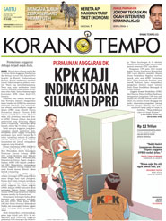 Cover Koran Tempo - Edisi 2015-02-28