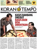 Cover Koran Tempo - Edisi 2015-03-07