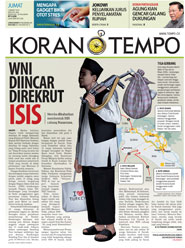 Cover Koran Tempo - Edisi 2015-03-13