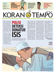 Cover Koran Tempo - Edisi 2015-03-14