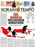 Cover Koran Tempo - Edisi 2015-03-18
