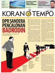 Cover Koran Tempo - Edisi 2015-03-25