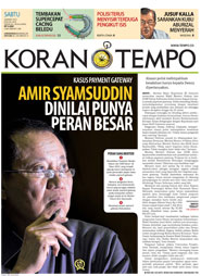 Cover Koran Tempo - Edisi 2015-03-28