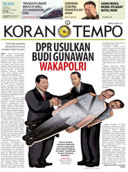 Cover Koran Tempo - Edisi 2015-04-07
