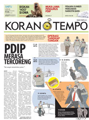 Cover Koran Tempo - Edisi 2015-04-11